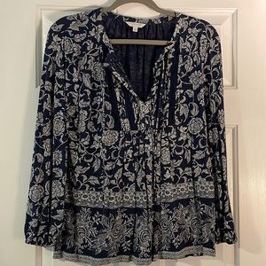Lucky Brand Navy Top